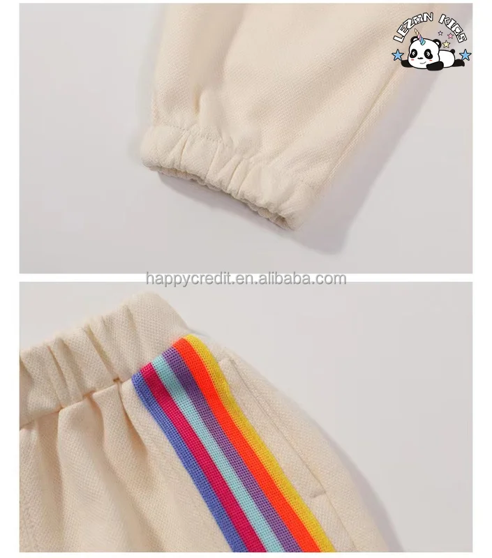 LEZONKIDS - Conjunto de Roupas de Boutique para Meninas Customizadas e Fofas com Impressões de Tecido Casual para Crianças de 2 a 14 Anos